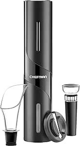 Chefman Electric Wine Opener Review Sleek Design and Effortless Cork Removal