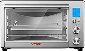 61Ozz98Dl8L.__AC_SX300_SY300_QL70_FMwebp_ VEVOR Convection Toaster Oven Review 2024 Best 10-in-1 Multifunctional Countertop Oven