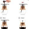 61lCyxnn45L._AC_SL1500_ Review of Bodum Pour Over Coffee Maker 34 Oz with Cork Grip