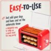 715nJPfkmL._AC_SL1500_ Review of Nostalgia Oscar Mayer Hot Dog Roller and Bun Toaster Oven