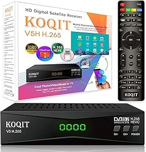Koqit V5H Satellite Receiver review Best FTA DVB-S2 Decoder Features Explained