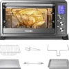 71Z-wtkRELL.__AC_SX300_SY300_QL70_FMwebp_ Toshiba AC25CEW-BS Toaster Oven Review Powerful 10-in-1 Convection and Rotisserie Features