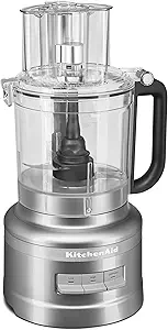 KitchenAid 13 Cup Food Processor Review Contour Silver Renewed Performance Tested
