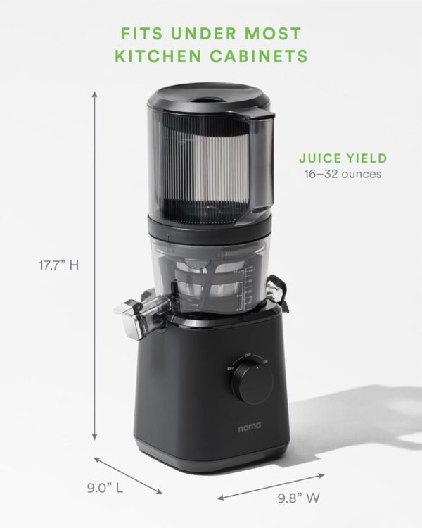 71rtIzy72vL._AC_SL1500_ NAMA J2 Cold Press Juicer Review Hands-Free Masticating Juicer with Easy Cleanup
