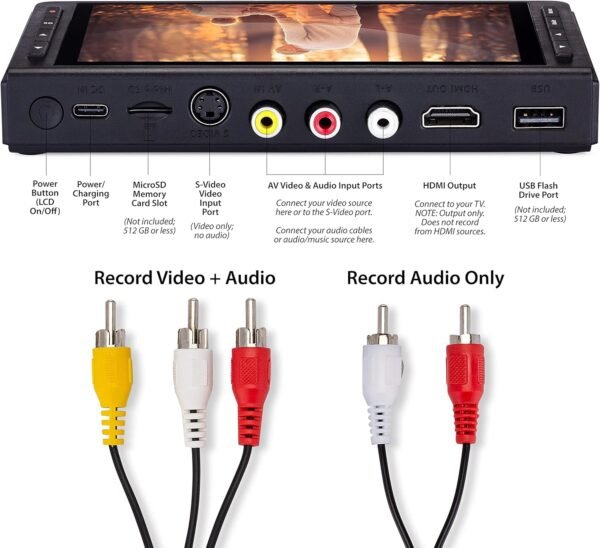81gJVOyhzML._AC_SL1500_ ClearClick Video to Digital Converter 3.0 review for preserving old memories effortlessly