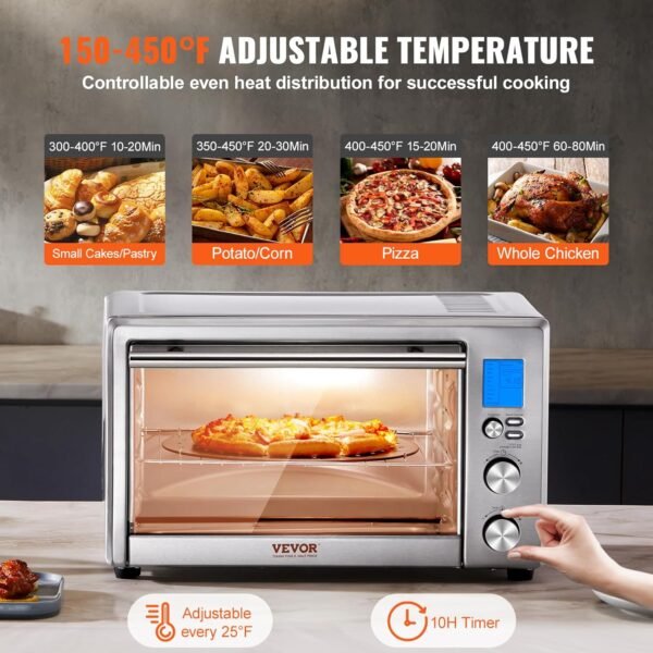 81j7cscGdL._AC_SL1500_ VEVOR Convection Toaster Oven Review 2024 Best 10-in-1 Multifunctional Countertop Oven